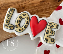 Load image into Gallery viewer, Love With Heart Script