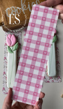 Load image into Gallery viewer, Pink Roses- Tall Greaseproof Backers