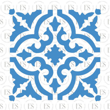 Load image into Gallery viewer, Portuguese Tile 1 Stencil
