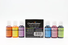 Load image into Gallery viewer, Chefmaster Airbrush Neon 6 Colors Kit 20 ml