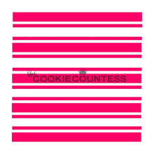 Load image into Gallery viewer, Preppy Stripes Stencil