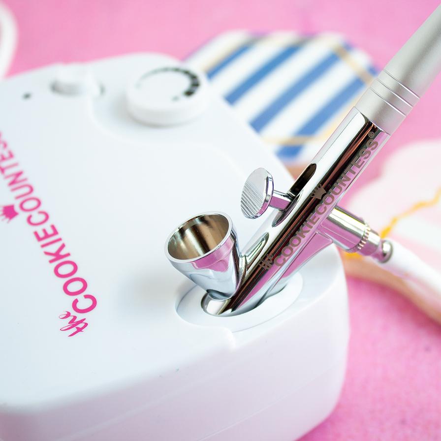 The Cookie Countess Royale Max Airbrush System UNBOXING & How To Start 