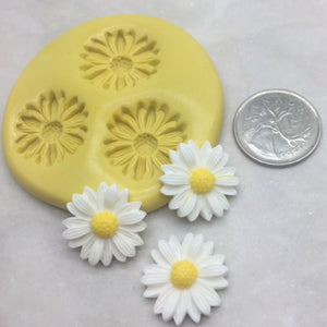 Daisy Flower Silicone Mold Med