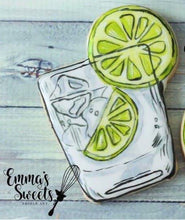 Load image into Gallery viewer, Glass with Lime