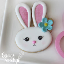 Load image into Gallery viewer, Bunny Face with Flower **more sizes added**