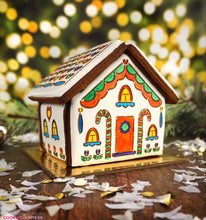 Load image into Gallery viewer, Gingerbread House - 4 Piece Stencil