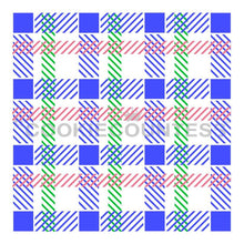 Load image into Gallery viewer, 2 Piece Buffalo Plaid Stencil
