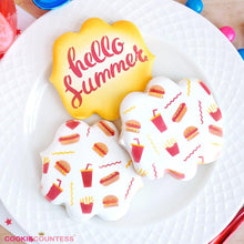 Load image into Gallery viewer, Hello Summer Stencil