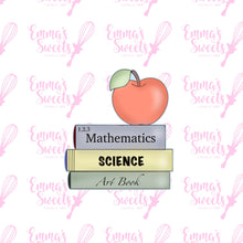 Load image into Gallery viewer, School Books With Apple