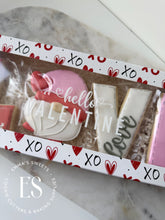 Load image into Gallery viewer, Hello Valentine-  WHITE GLOSS -Box Decals