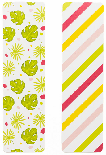 Tropical Leaves Dots - Tall Backer (50% off)