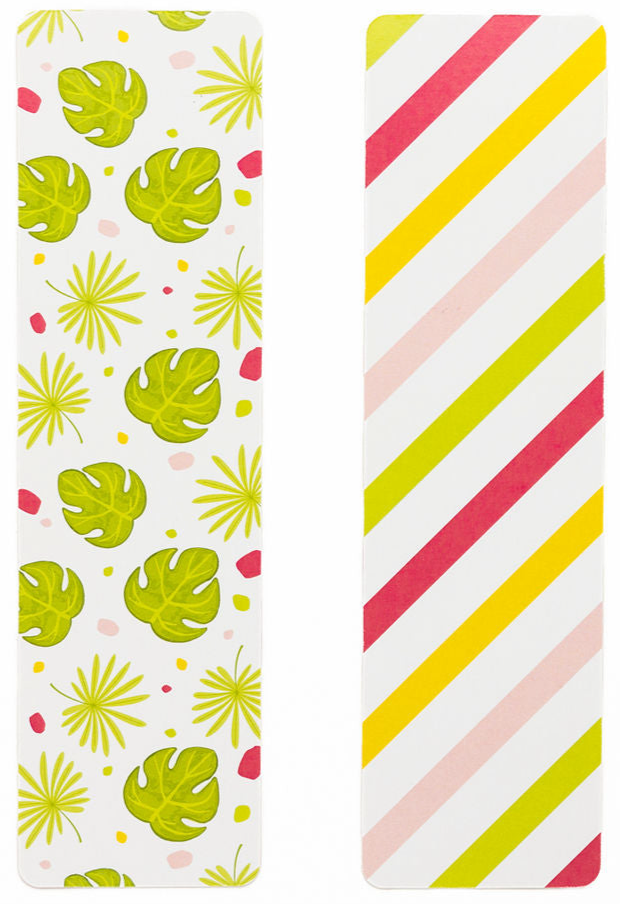 Tropical Leaves Dots - Tall Backer (50% off)