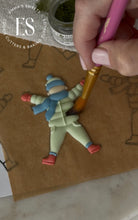 Load image into Gallery viewer, Snow Angel Silhouette Stencil