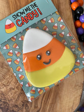 Load image into Gallery viewer, Candy Corn Cutie - 6&quot; x 5&quot; Folded Backers