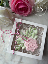 Load image into Gallery viewer, White Cookie Box With Clear Window 4.5" x 4.5" x 1"