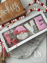 Load image into Gallery viewer, White Cookie Box With Clear Window 12" x 5" x 1.5"