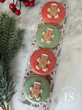 Load image into Gallery viewer, Gingerbread 1.5" High - Royal Icing Transfer Sheet