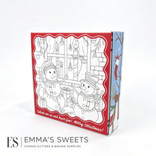Load image into Gallery viewer, Christmas  DIY Cookie Kit Box - 9" x 9" x 2.5" (COMING SOON)