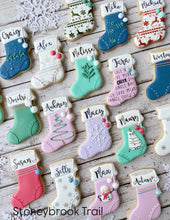 Load image into Gallery viewer, Christmas Stocking with Pompoms