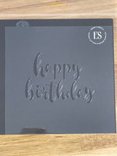 Load image into Gallery viewer, Happy Birthday #1 Stencil (READ DESCRIPTION)