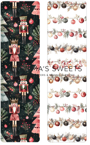 Nutcracker - Tall Greaseproof Backers
