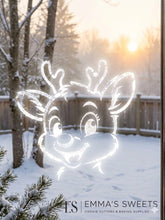 Load image into Gallery viewer, Rudolph The Reindeer Stencil (JUMBO SIZE)