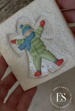 Load image into Gallery viewer, Snow Angel Silhouette Stencil