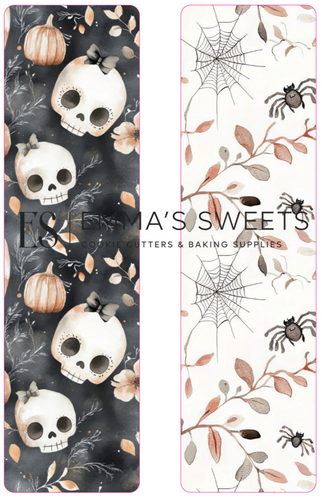 Pretty Skulls - Tall Greaseproof Backers (more on the way!)