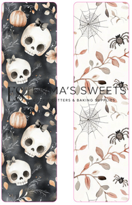 Pretty Skulls - Tall Greaseproof Backers (more on the way!)