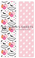 Load image into Gallery viewer, Pink Pumpkins and Stars - Tall Greaseproof Backers