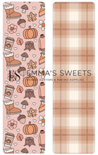 Load image into Gallery viewer, Pumpkin Spice and Latte - Tall Greaseproof Backers