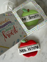 Load image into Gallery viewer, Apple With Name Plate