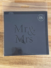 Load image into Gallery viewer, Mr &amp; Mrs #1 Script Stencil (READ DESCRIPTION)