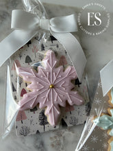Load image into Gallery viewer, TREES AND SNOWFLAKES -3.625" x 4.5" Small Square Backers (JUST IN !)