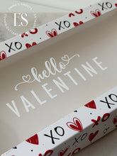 Load image into Gallery viewer, Hello Valentine-  WHITE GLOSS -Box Decals