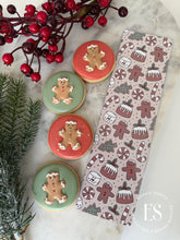 Load image into Gallery viewer, Gingerbread 1.5" High - Royal Icing Transfer Sheet