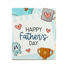 Load image into Gallery viewer, Greeting Card – “Happy Father’s Day” – 4.25″ x 5″ Box