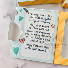 Load image into Gallery viewer, Greeting Card – “Happy Father’s Day” – 4.25″ x 5″ Box