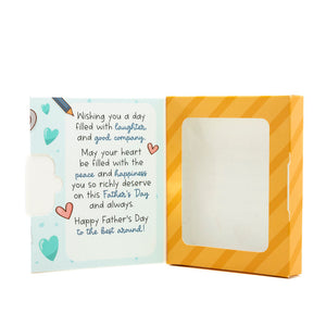 Greeting Card – “Happy Father’s Day” – 4.25″ x 5″ Box