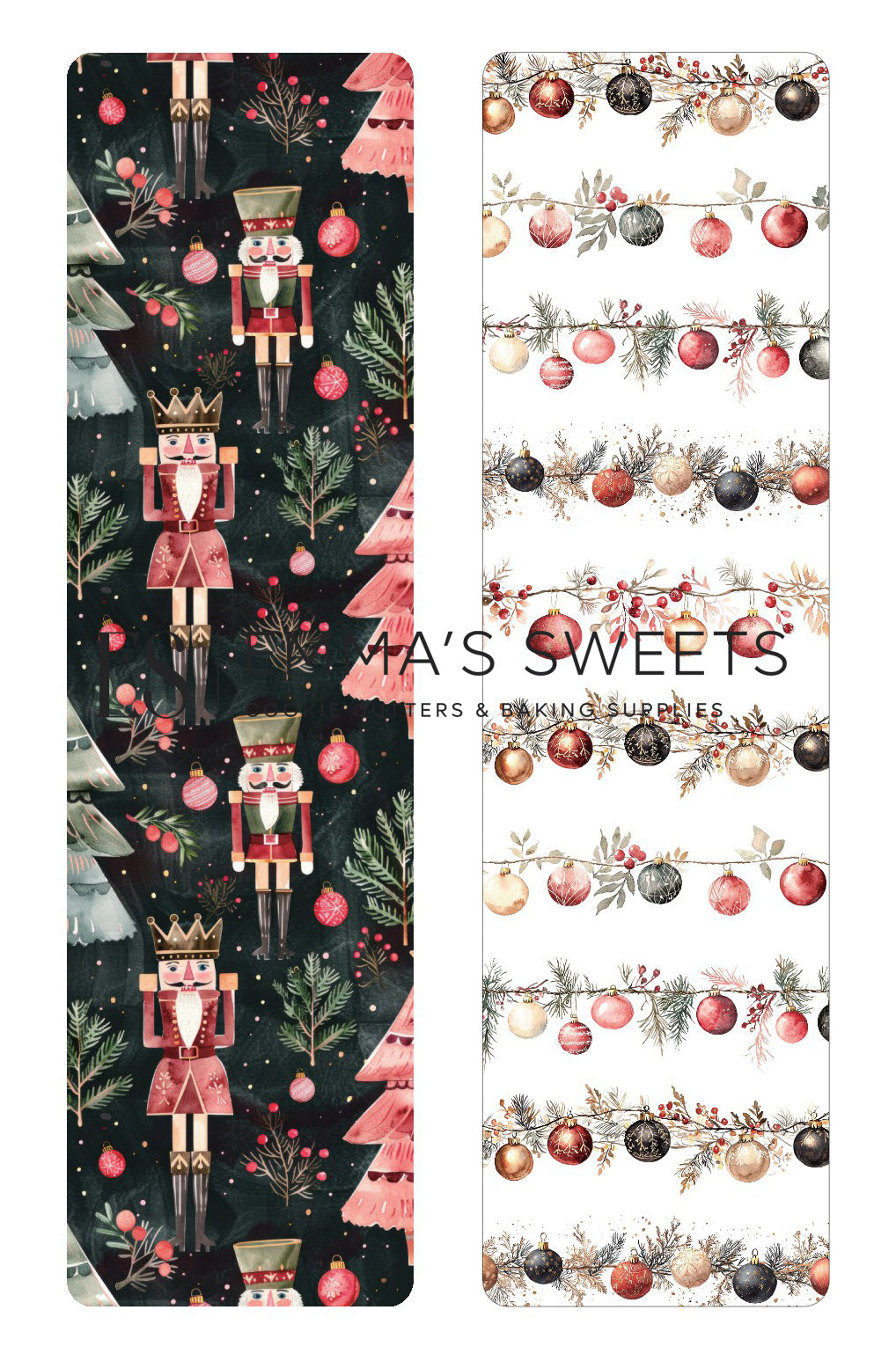 Nutcracker - Tall Greaseproof Backers (NEW!)
