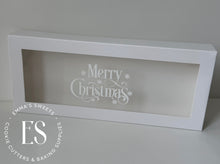 Load image into Gallery viewer, Merry Christmas WHITE GLOSS -Box Decals (JUST IN!)