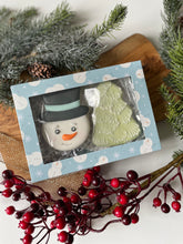 Load image into Gallery viewer, COOKIE BOX-Snowman (7&quot; x 5&quot; x 1.25&quot;)