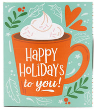 Load image into Gallery viewer, Greeting Card – “Happy Holidays to You” – 4.25″ x 5″ Box (coming soon)