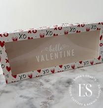 Load image into Gallery viewer, Hello Valentine-  WHITE GLOSS -Box Decals