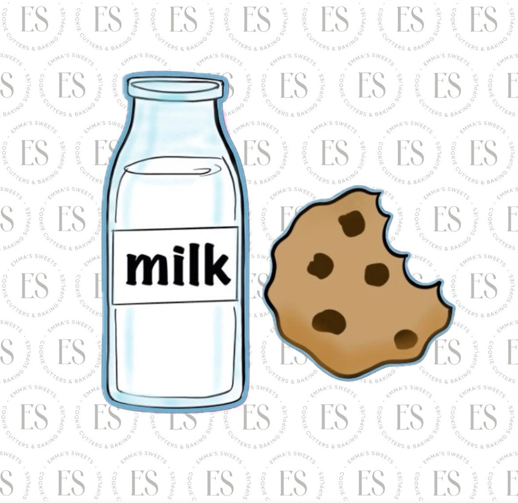 Milk And Cookies For Santa Set