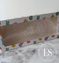 Load image into Gallery viewer, Happy Easter-  WHITE GLOSSY -Box Decals