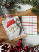 Load image into Gallery viewer, Greaseproof Backer – Christmas Plaid Dots – 3.625″ x 4.5″ Backer (limited quantities left)