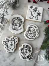 Load image into Gallery viewer, Rudolph The Reindeer Cookie Cutter (For stencil)