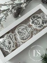 Load image into Gallery viewer, Believe in the Magic of Christmas WHITE GLOSS -Box Decals