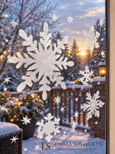 Load image into Gallery viewer, Snowflakes Stencil (JUMBO SIZE)